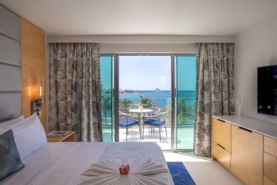 Junior Oceanfront Suite interior at Morgan Resort Spa Village