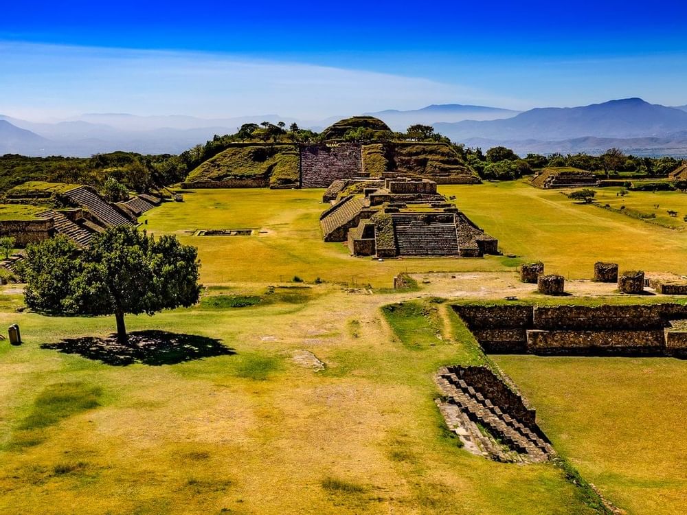 Mount Alban Historic Sites near the La Colección Resorts