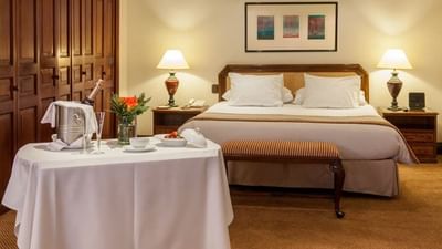 Interior of Standard King  Room at Hotel Plaza San Francisco