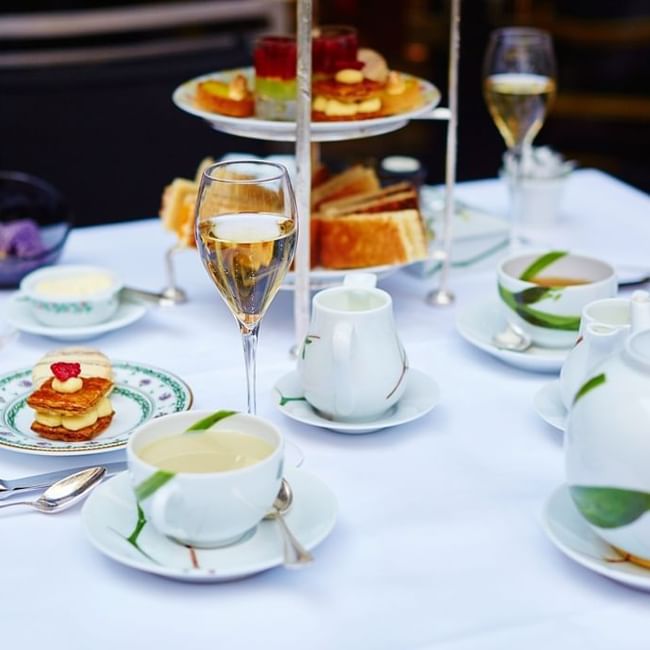 High Tea set up at Pullman Bunker Bay Resort