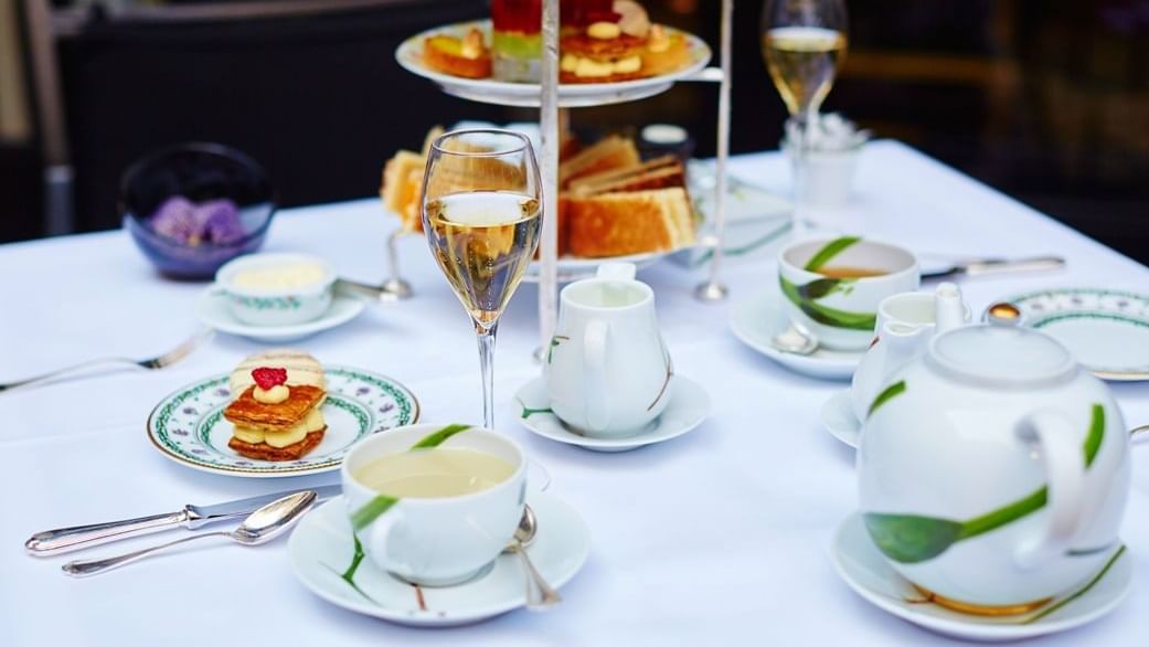 High Tea set up at Pullman Bunker Bay Resort