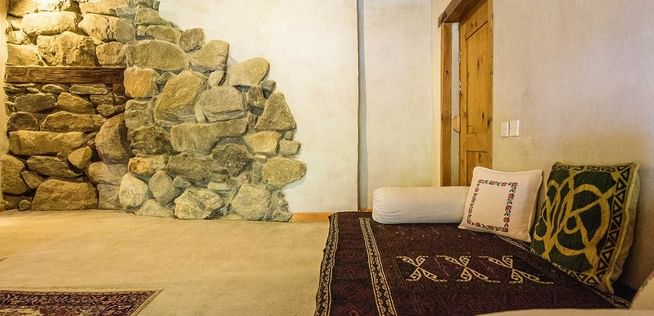 Interior of Garden Suite at Shigar Fort Residence