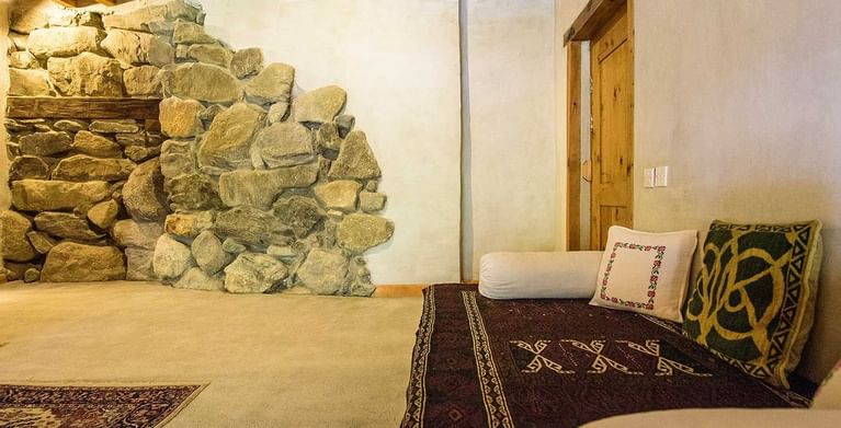 Interior of Garden Suite at Shigar Fort Residence
