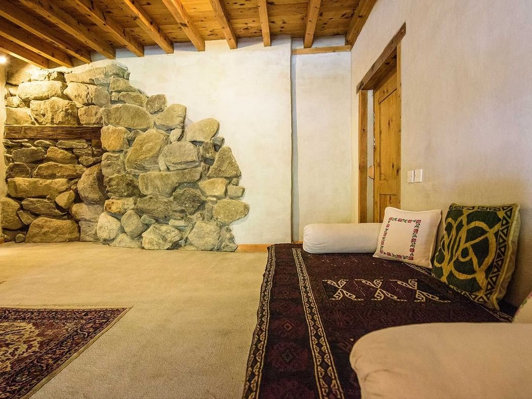 Interior of Garden Suite at Shigar Fort Residence