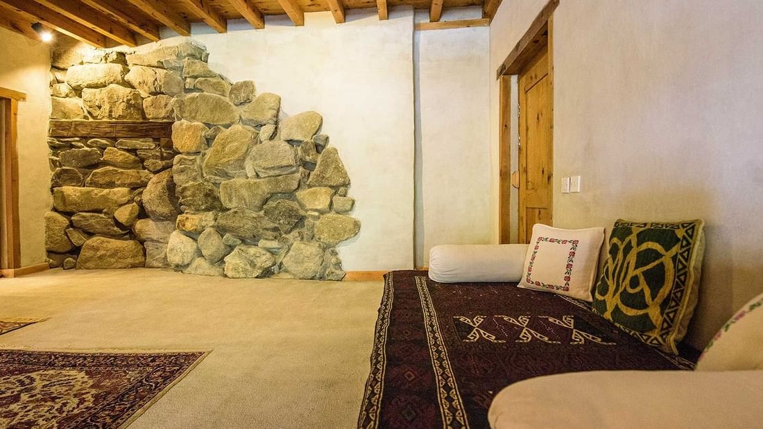 Interior of Garden Suite at Shigar Fort Residence