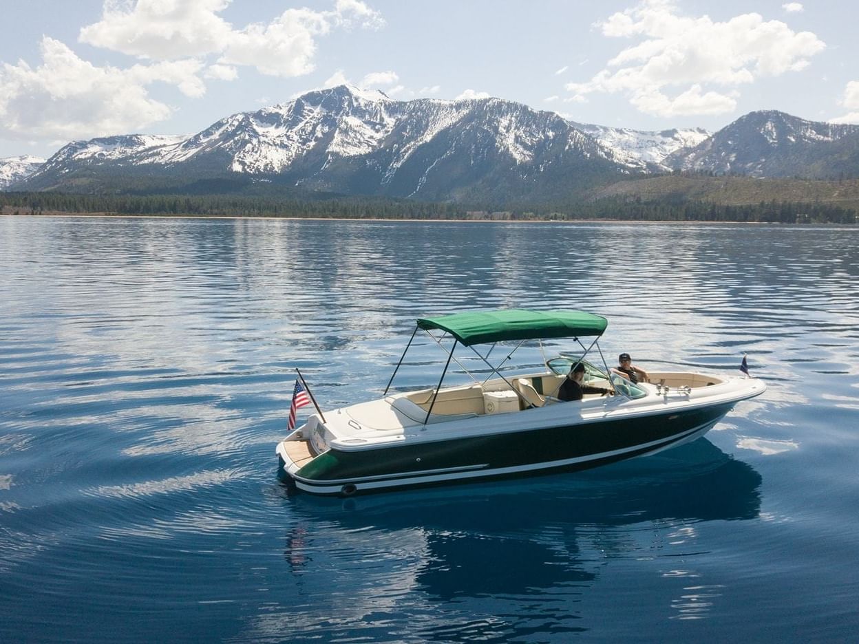 Boating on Lake Tahoe