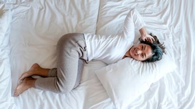 Comfortable bedrooms at Amora Hotel Brisbane