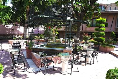 Terrace at Sultanahmet Palace Hotel in Istanbul
