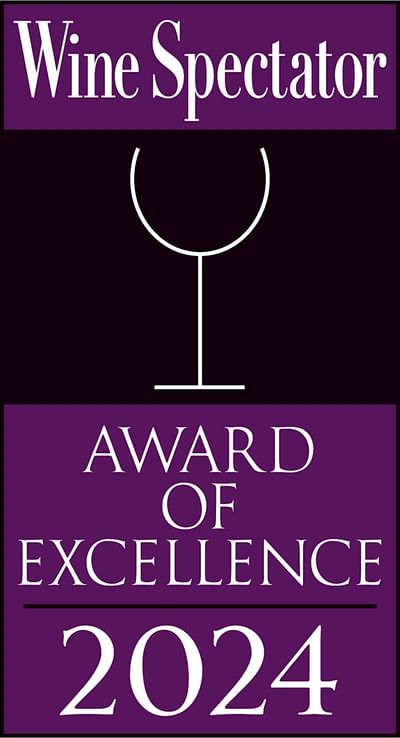 Wine Spectator Award of Excellence 2024 logo used at Diplomat Beach Resort