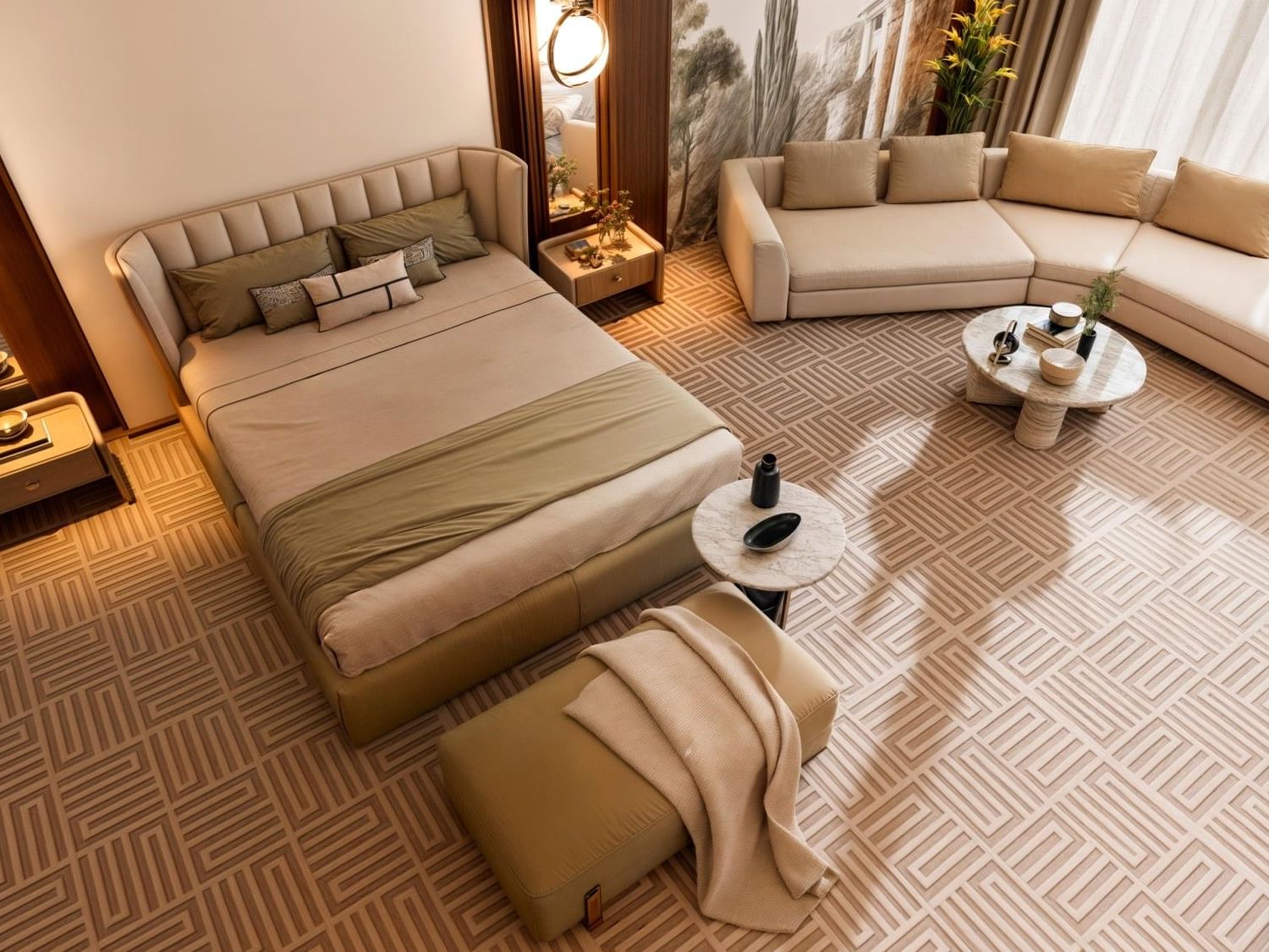 Presidential Suite — Atlas View at Savoy Le Grand Residence Suites in Marrakech