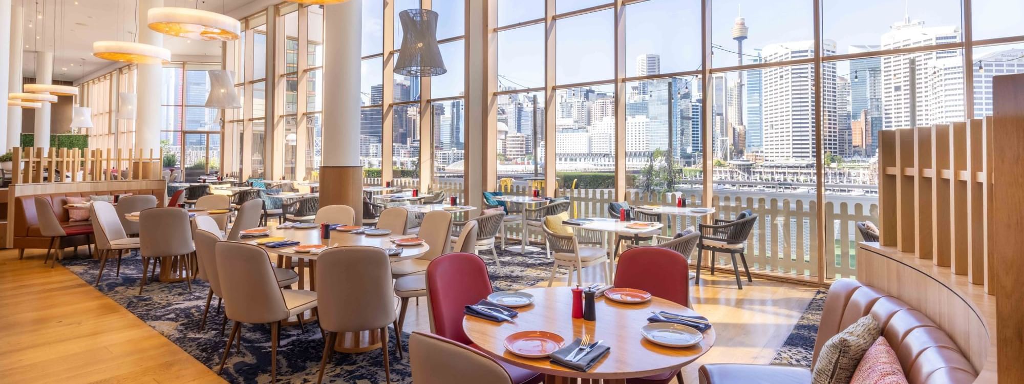 Elegant and spacious interior of The Ternary on Darling Harbour at Novotel Sydney on Darling Harbour