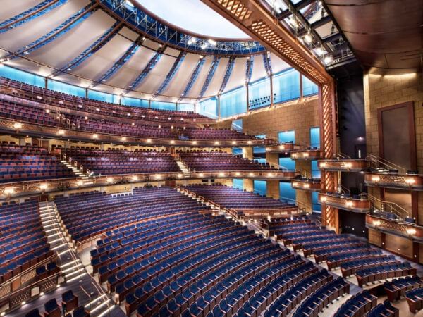 Interior of Walt Disney Theater at Dr. Phillips Center near Lake Buena Vista Resort Village & Spa