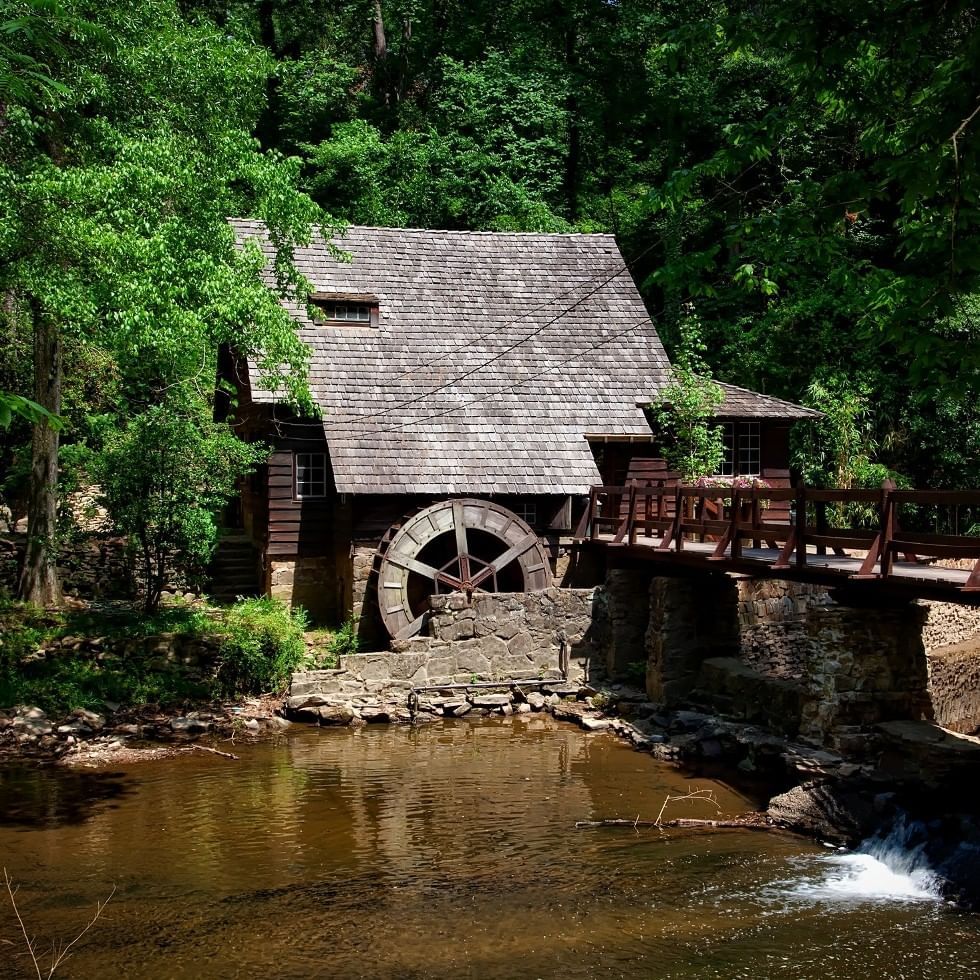 Shades creek mill house at Posch mill near Falkensteiner Hotels