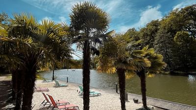 Plage de sable du Domaine