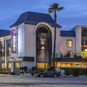 Exterior of Coast Burbank Hotel