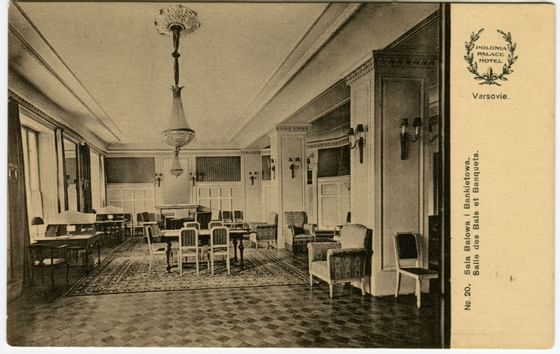 Antic Photo - Interior Polonia Palace Hotel Warsaw