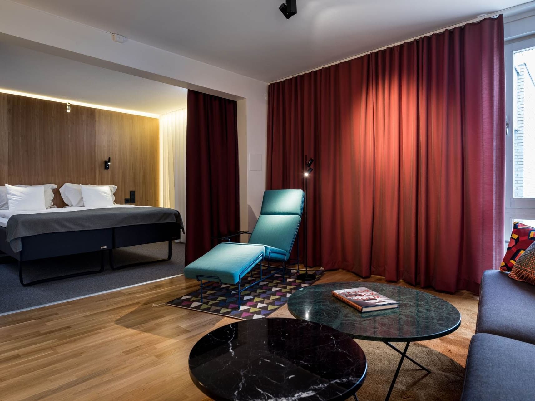 Suite at Hotel Birger Jarl in Stockholm, Sweden