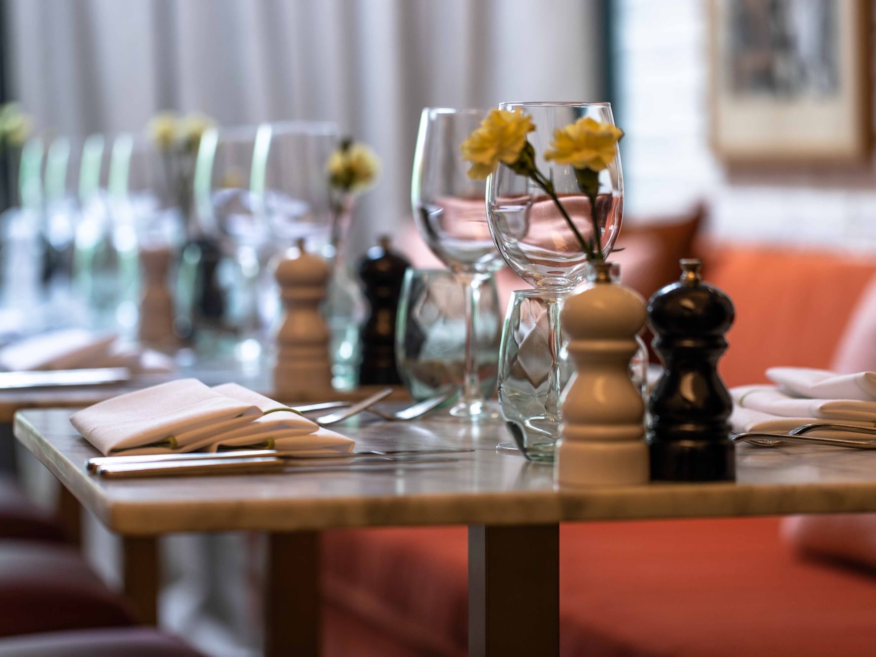 Dining area in The Clipper Restaurant at The Relais Henley