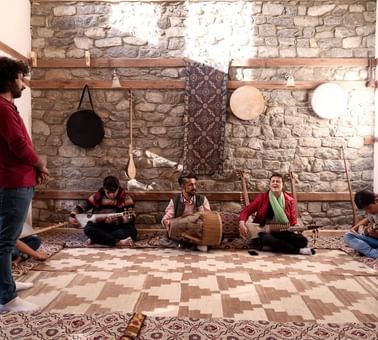 Performance at Leif Larsen Music Center near Serena Altit fort