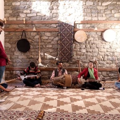Performance at Leif Larsen Music Center near Serena Altit fort