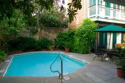Pool area at Hotel St. Pierre