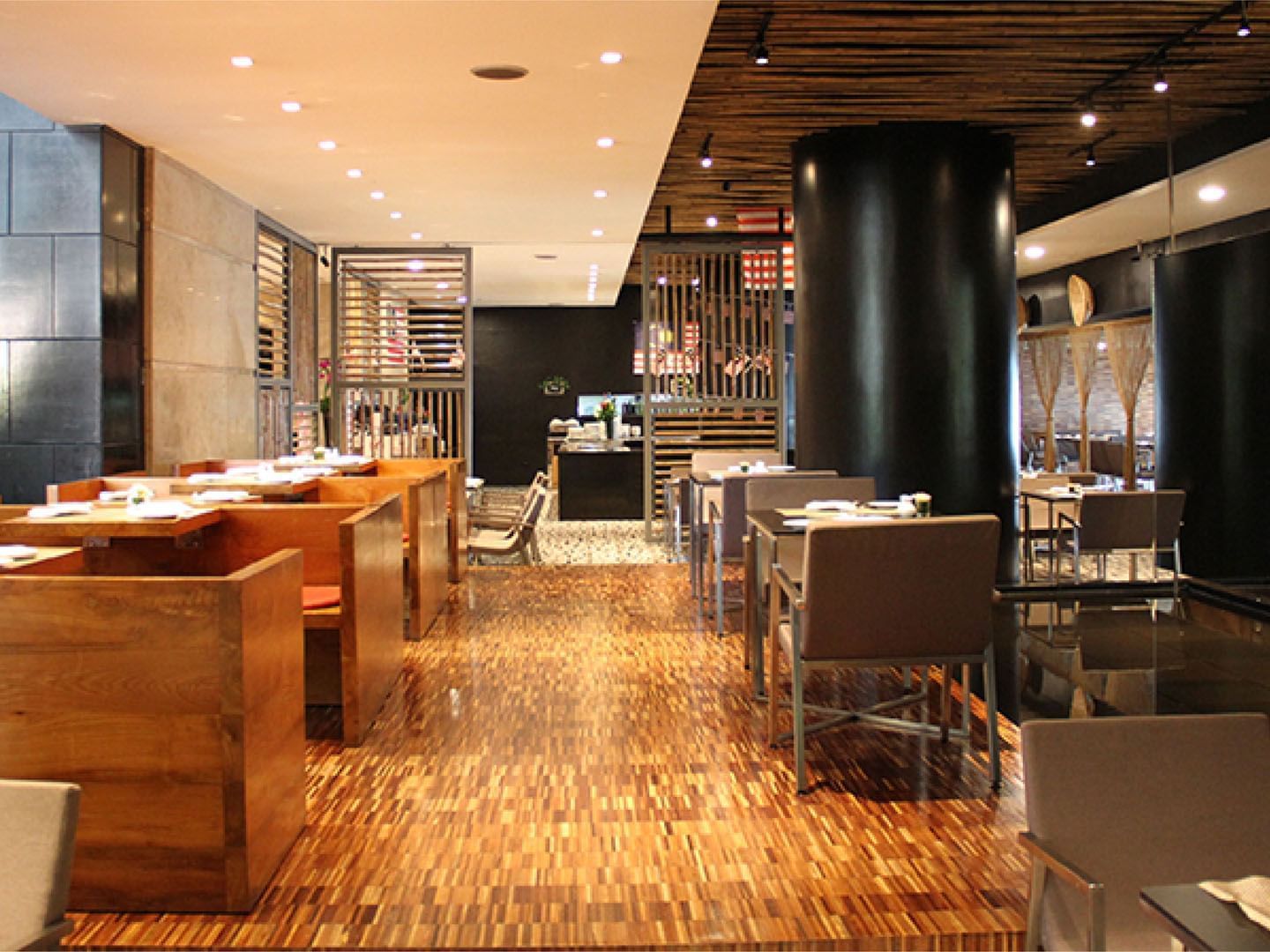 Interior of Maya Brasserie Dining area at Hotel Maya KL