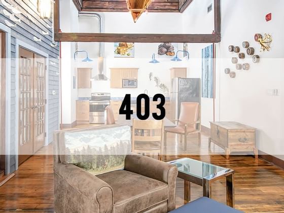 Apartment 403 category header at Retro Suites Hotel