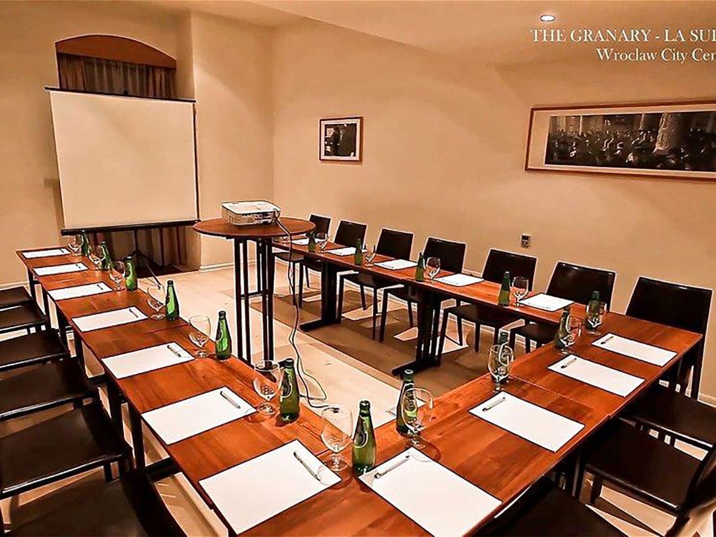 The Garden Room for Meetings at The Granary La Suite Hotel