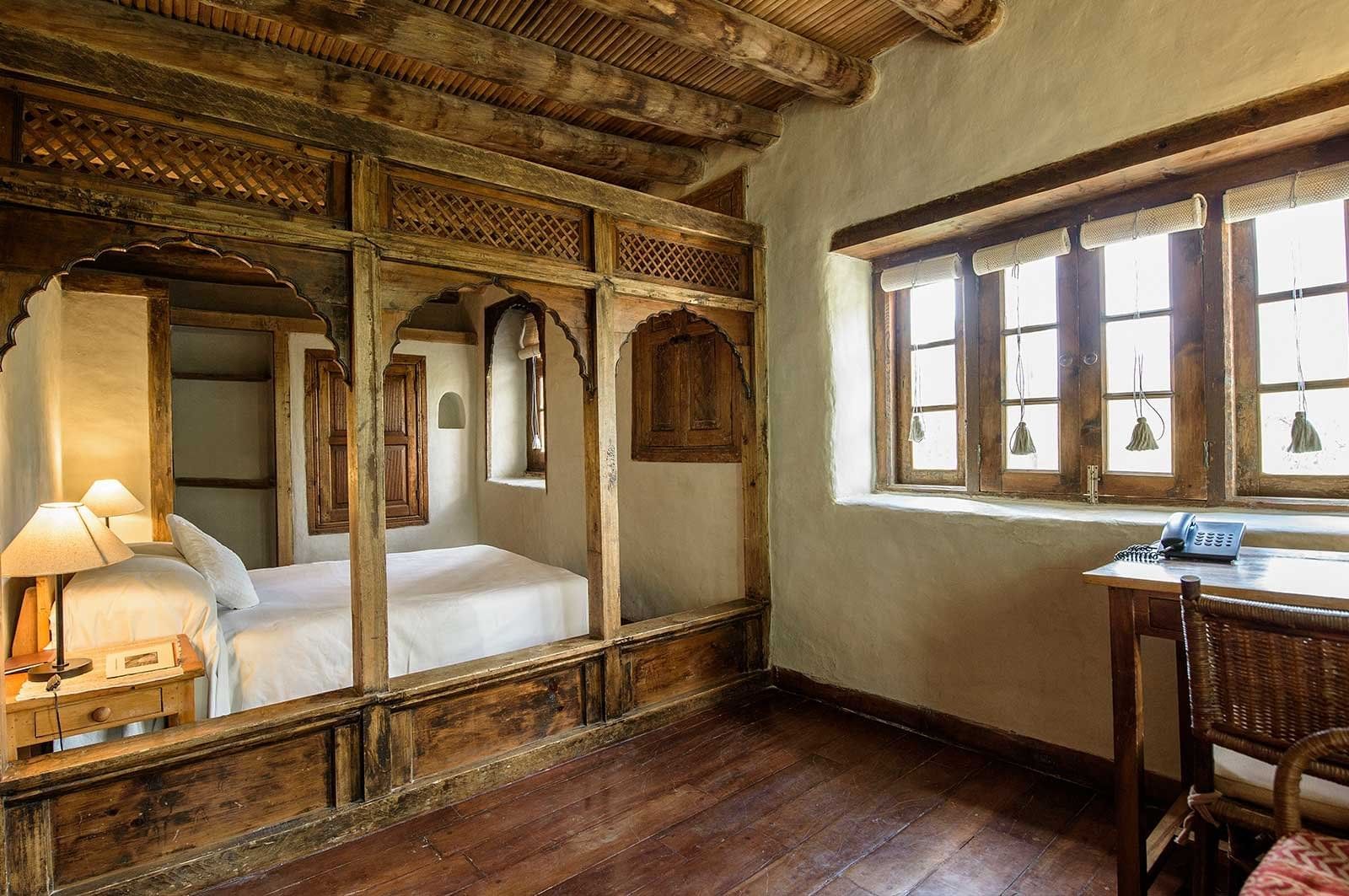 Interior of the Standard Room at Shigar Fort Residence