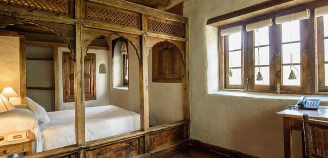 Interior of Standard Rooms at Shigar Fort Residence