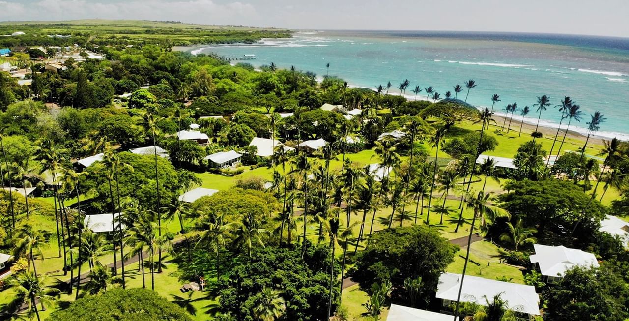 View of Waimea Resort from above