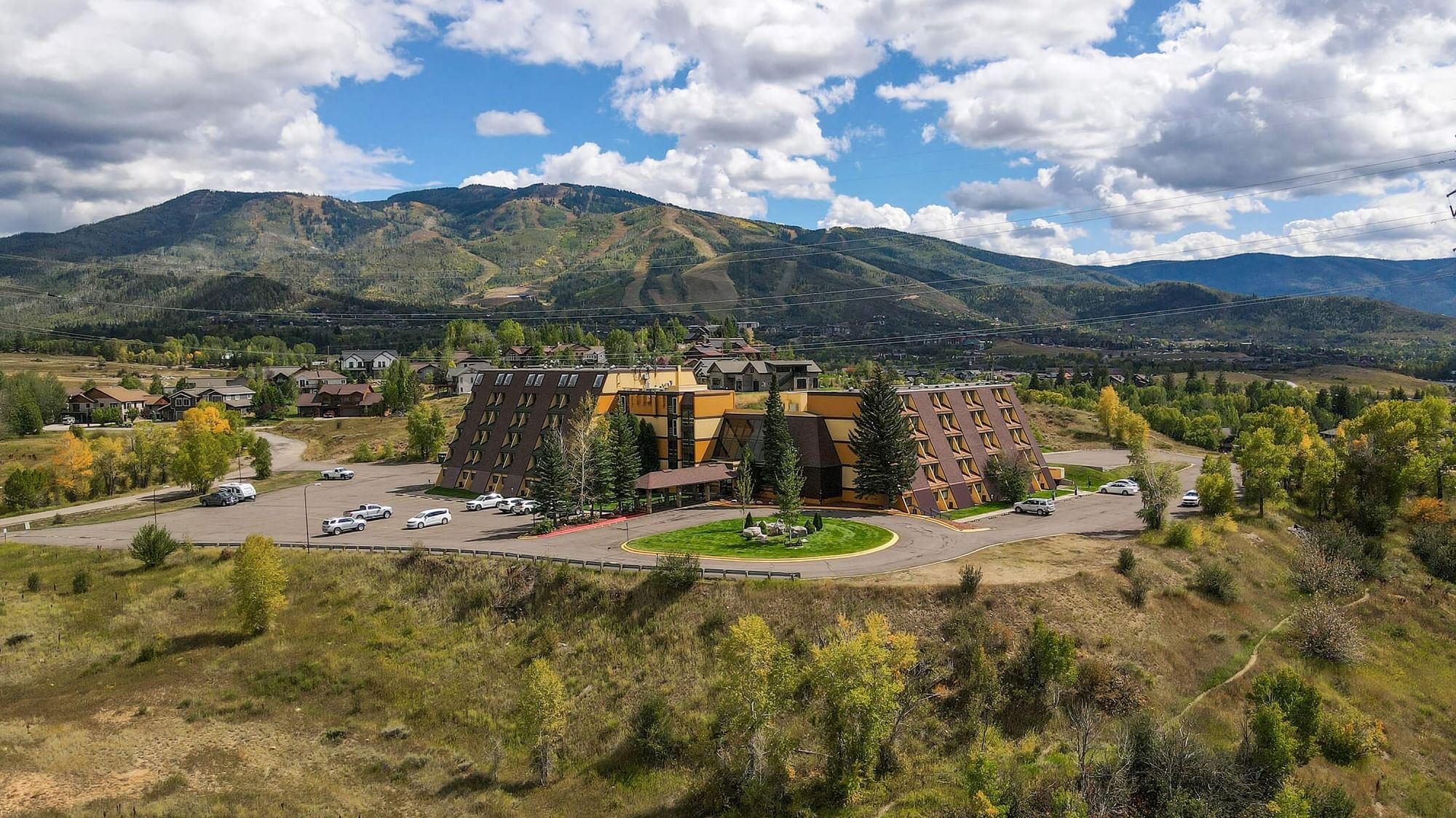 Aerial Exterior at Legacy Vacation Resorts in Steamboat Springs