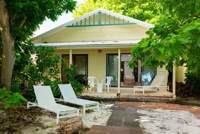 Exterior view of the Beach House at Heron Island Resort
