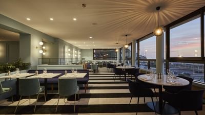 Restaurant at Grand Hôtel du Casino in Dieppe, France