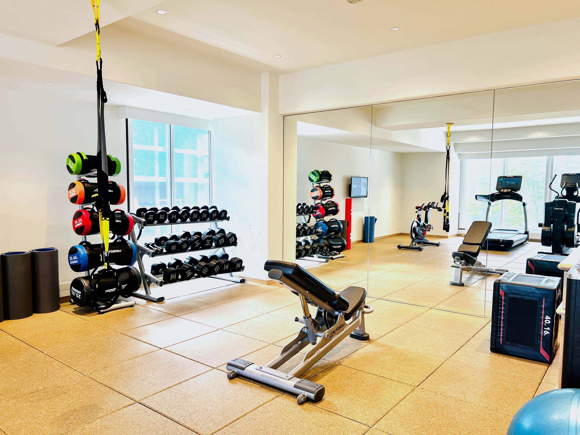 Exercise machines, Fitness Center, Chatrium Hotels & Residence