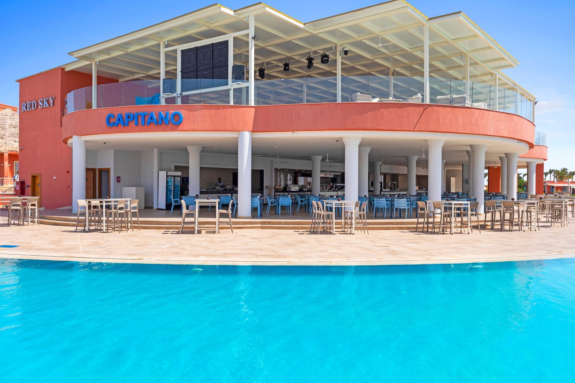 Capitano Restaurant at Pickalbatros Laguna Vista Hotel in Sharm El Sheikh