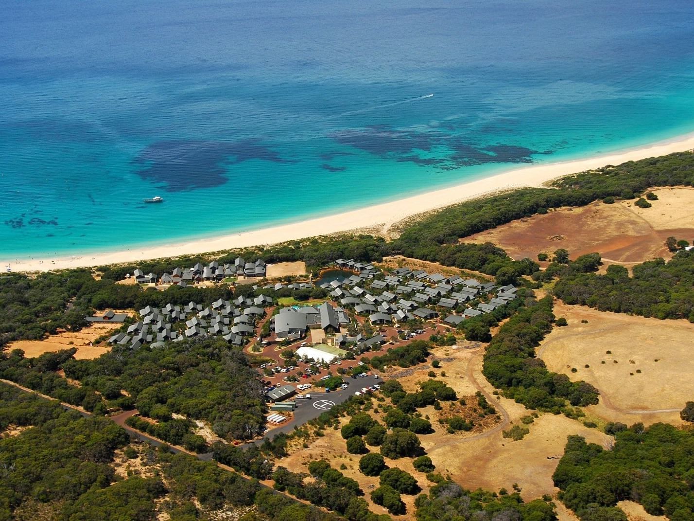 An Aerial view at Pullman Bunker Bay Resort