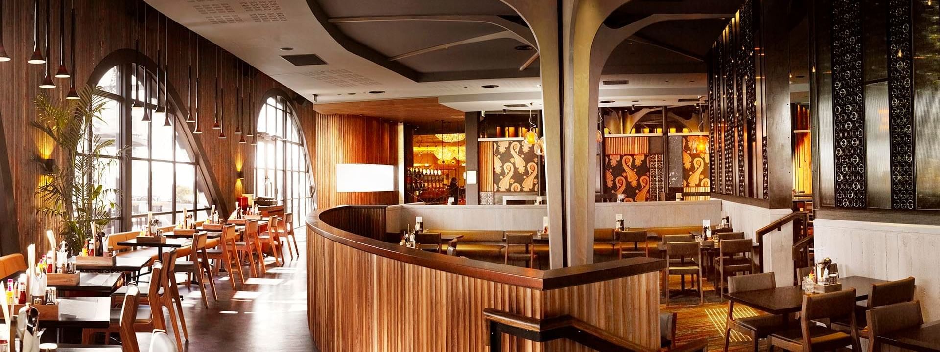 Interior of The Merrywell event room at Crown Towers Perth