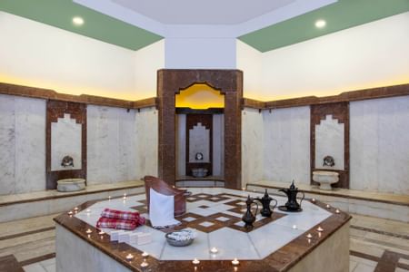 Spa equipment in the Spa at Aquaworld Belek