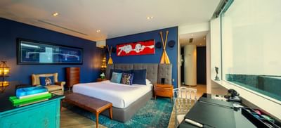 Interior of Grand Deluxe Lagoon Suite at Hotel Eclat Beijing
