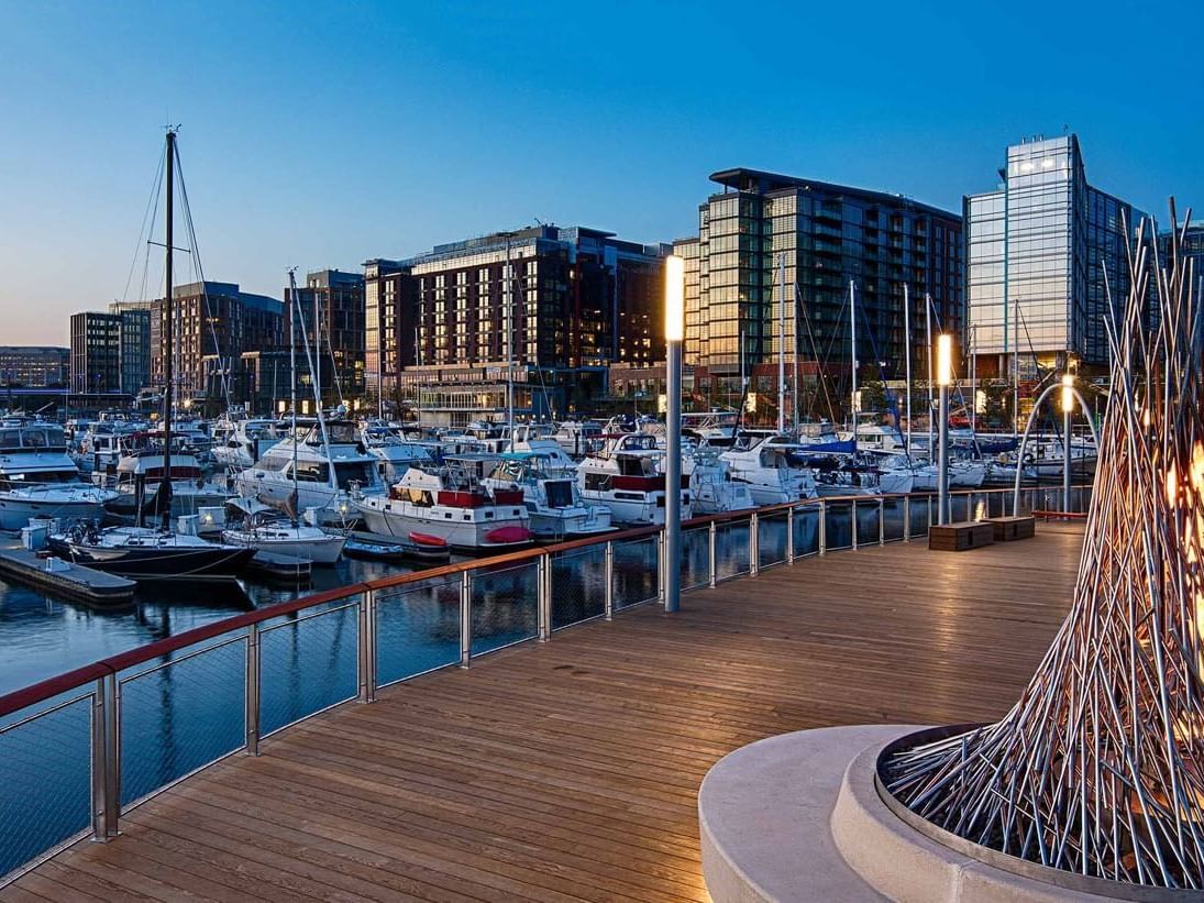 Southwest Waterfront dock near Kellogg Conference Center