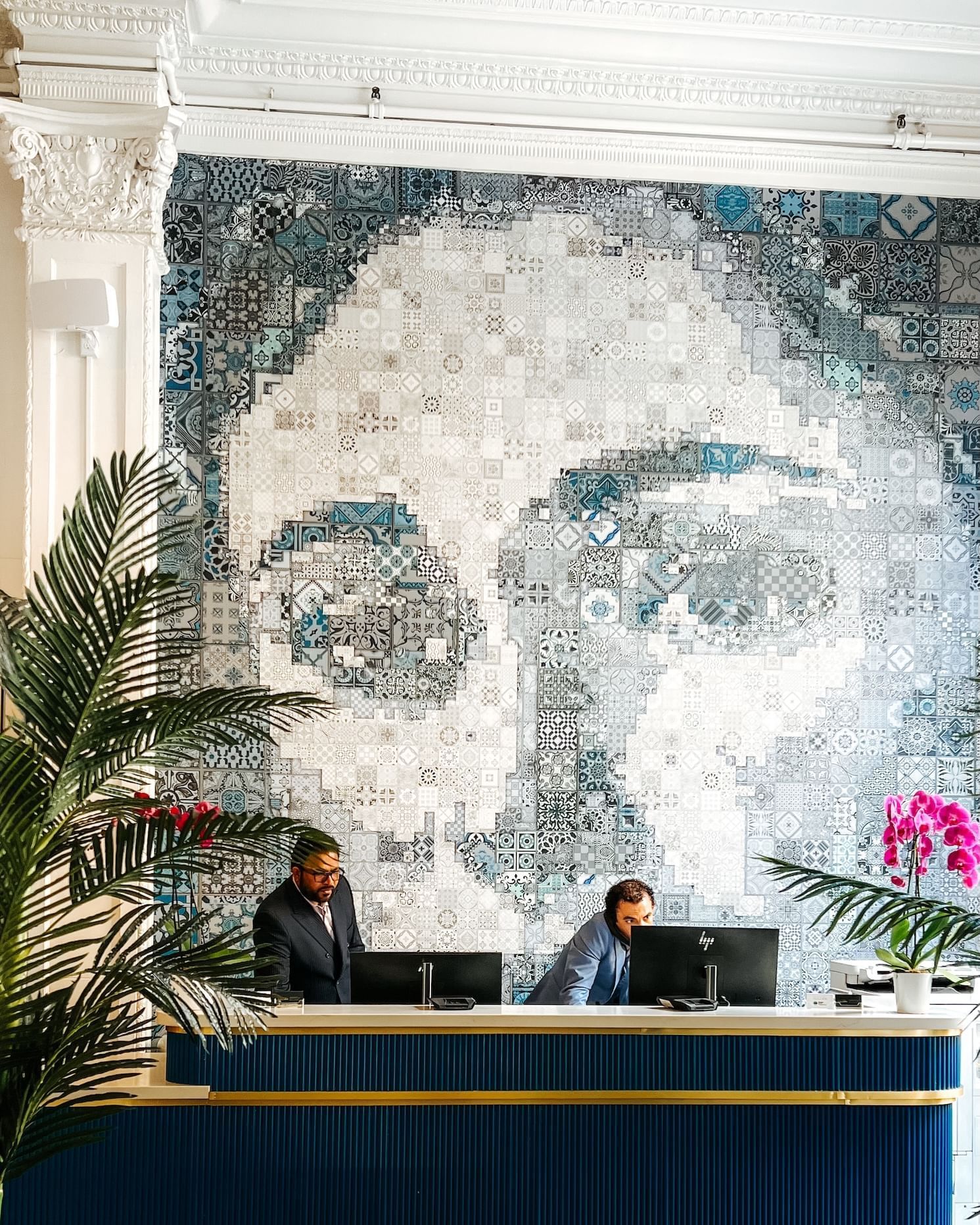 Julian Hotel Lobby Mural