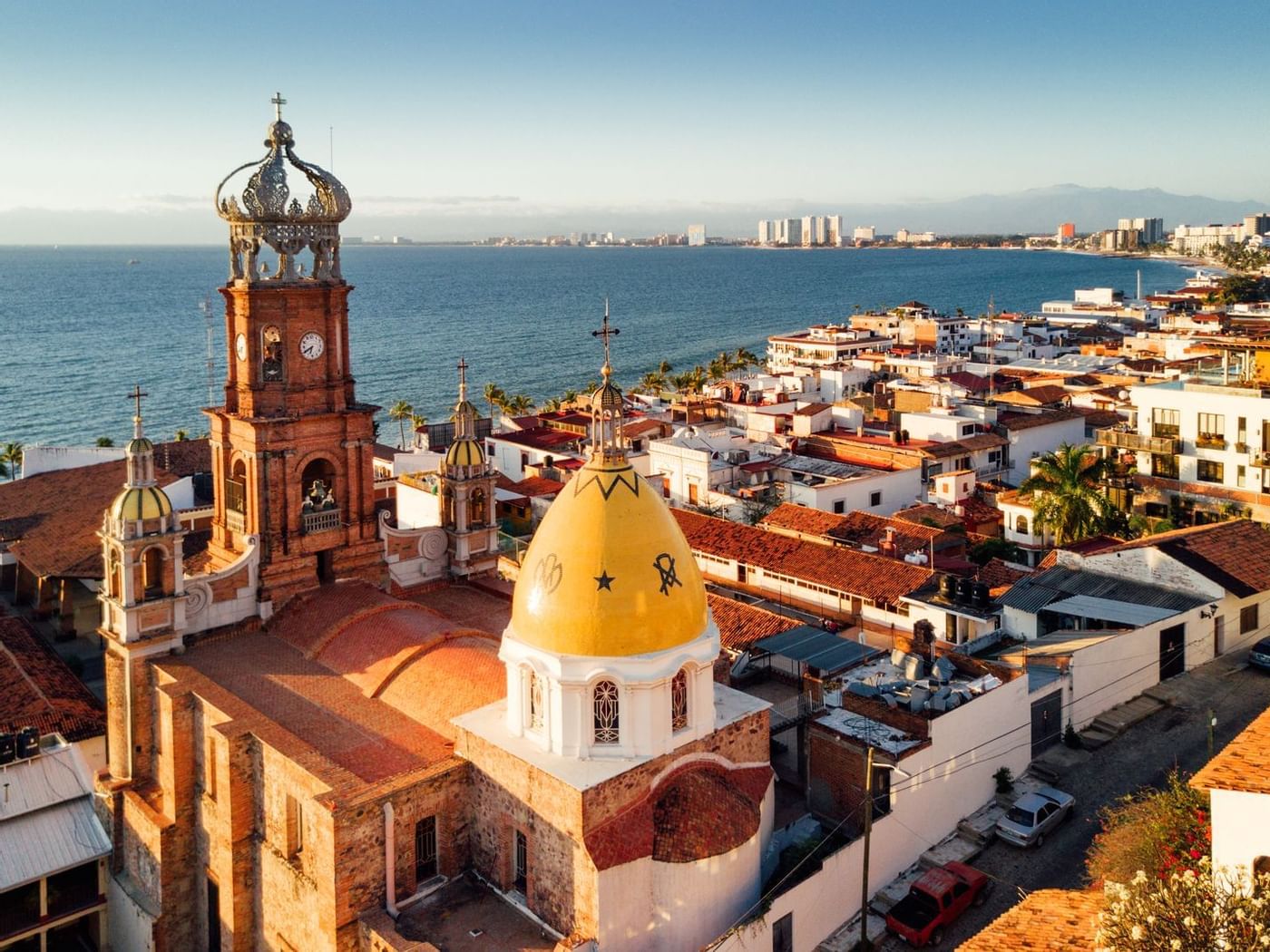 The Church of Our Lady of Guadalupe near La Colección Resorts
