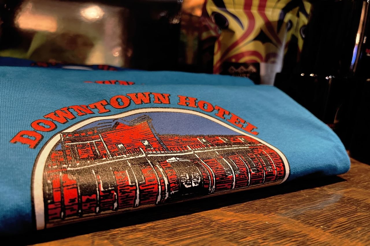 The Downtown Hotel merchandise