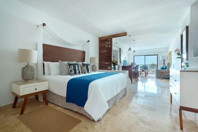 Romantic suite with elegant decor at Villa Premiere Hotel Boutique Puerto Vallarta Mexico