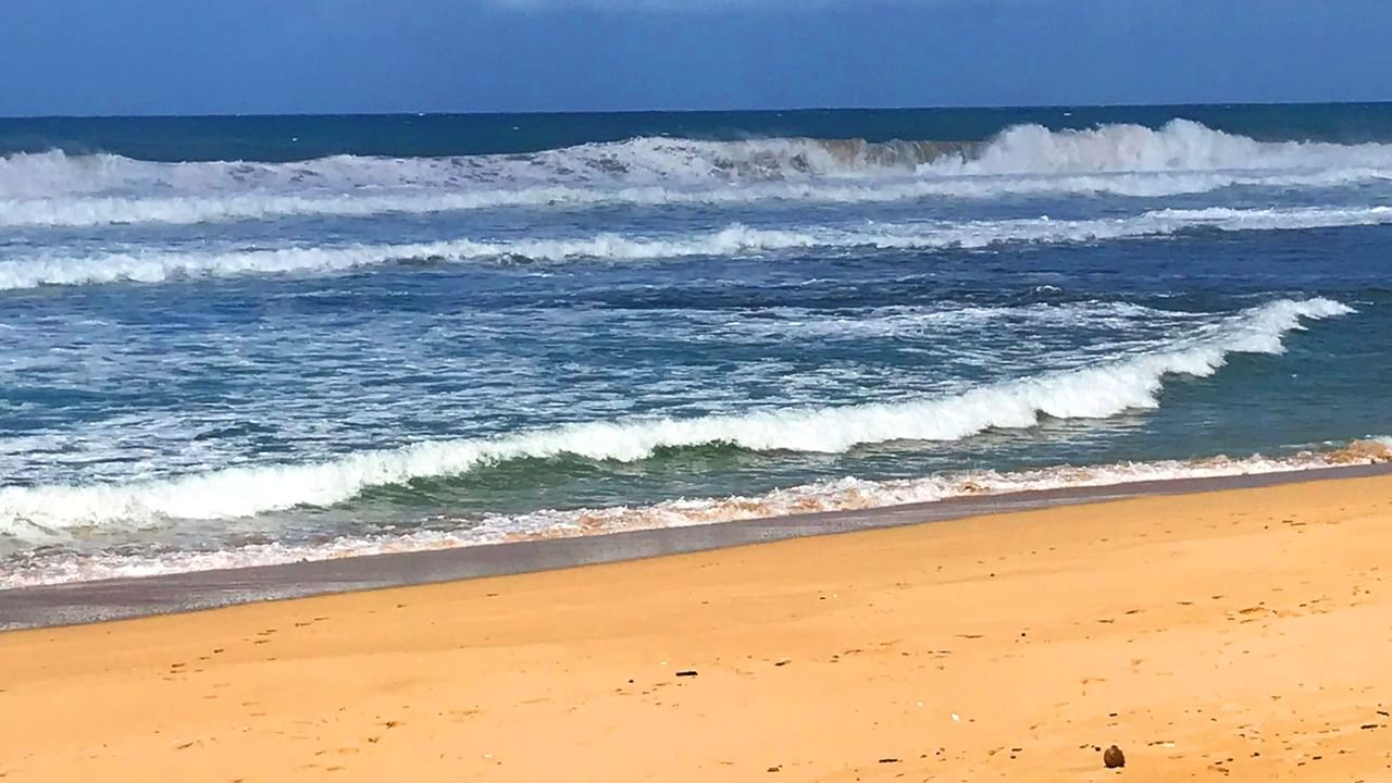 Sandy beach in Hawaii