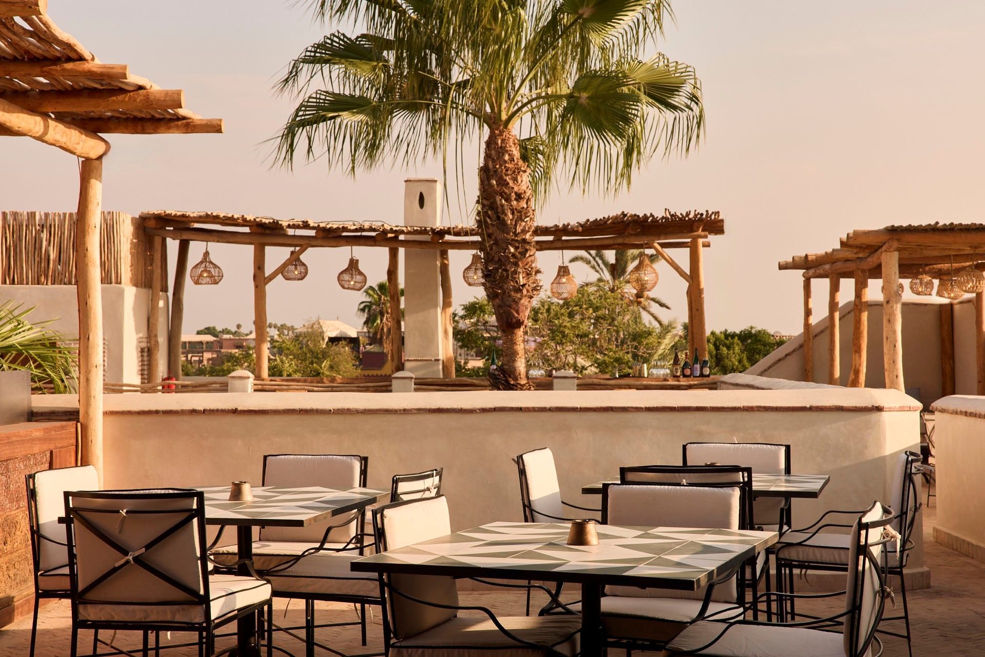 Pool Bar at Nobu Hotel Marrakech Riad