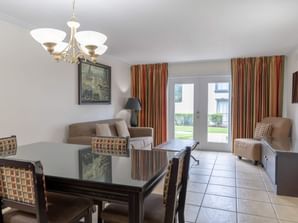 Dining Area in 1 Bedroom Suite at Legacy Vacation Resorts