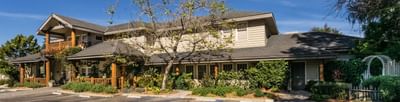 Cambria Pines' main lodge