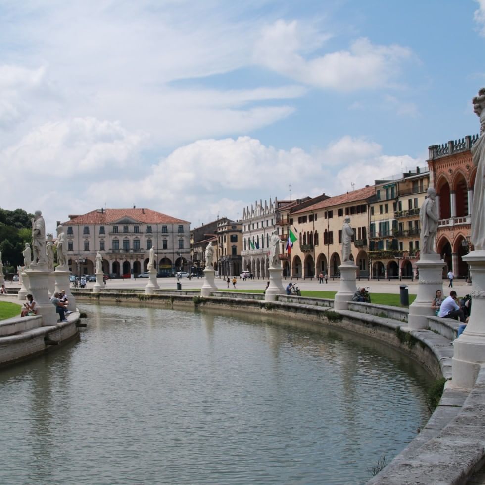 Prato della Valle Park near Falkensteiner Hotels and Residences